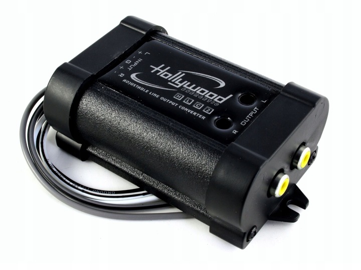 KONWERTER SYGNAŁU RCA HIGH LOW Hi-Low HOLLYWOOD HLC-2 Z REGULACJĄ
