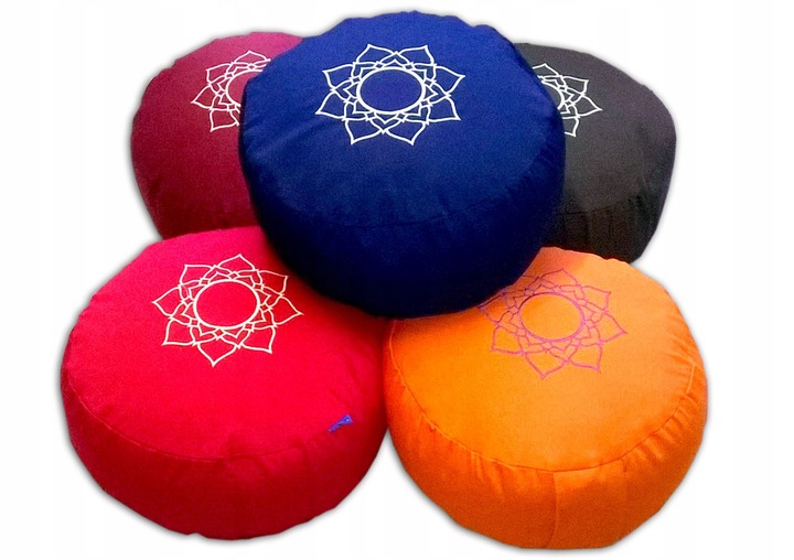 Poduszka do medytacji zafu joga BR Lotos