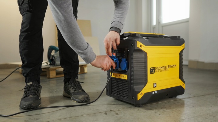 INWERTOROWY AGREGAT PRĄDOTWÓRCZY GENERATOR PRĄDU INVERTER AVR + 2x
