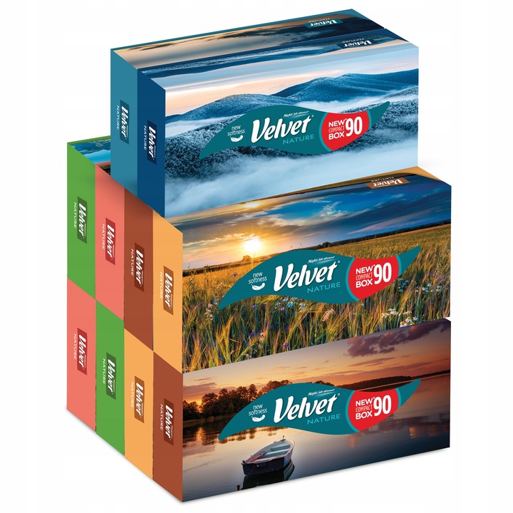 Velvet chusteczki Nature 10 opakowań