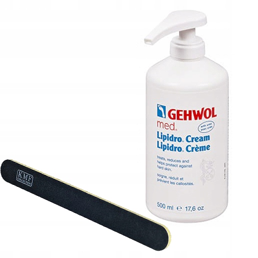 Gehwol Lipidro Krem nawilżający do stóp z mocznikiem 0,5L + pilniczek