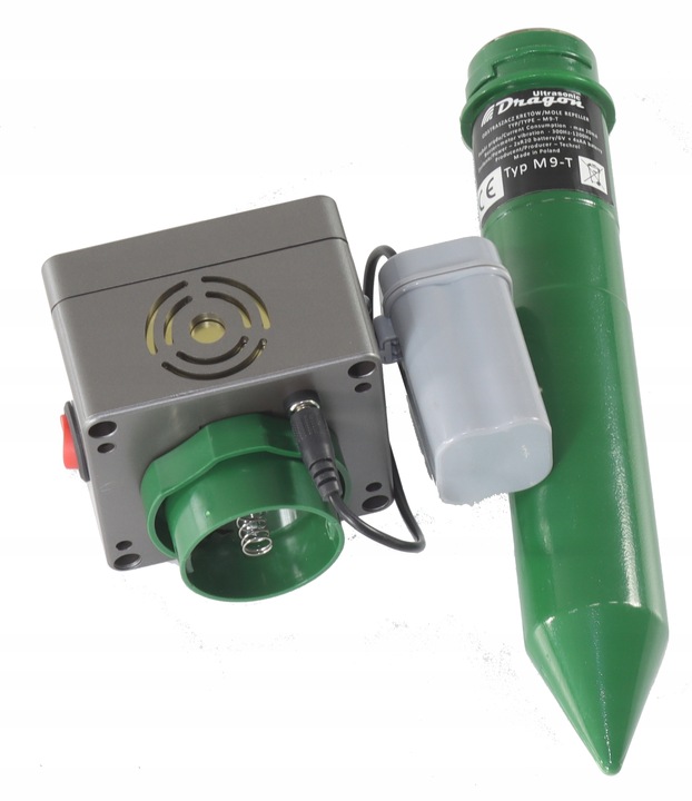 ODSTRASZACZ KUN MYSZY SZCZURÓW GRYZONI NA BATERIE WIBRACJE DO OGRODU