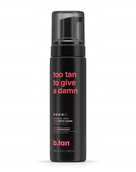 b.tan Too Tan To Give A Damn Pianka Samoopalająca 200ml