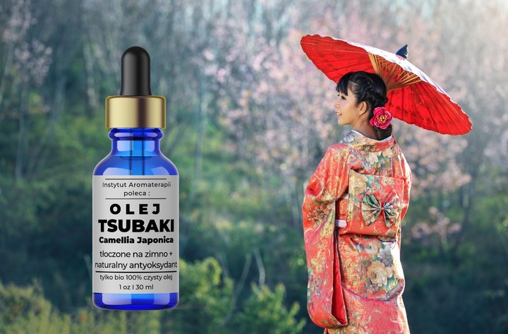 Olej TSUBAKI Camelia sekret piękna i urody kobiet