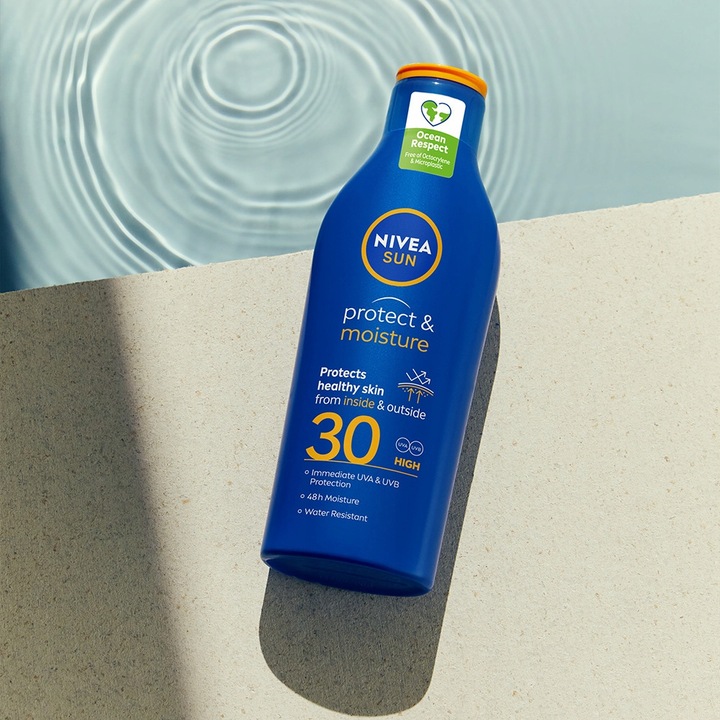 NIVEA SUN WODOODPORNY NAWILŻAJĄCY BALSAM DO OPALANIA SPF 30 200ML