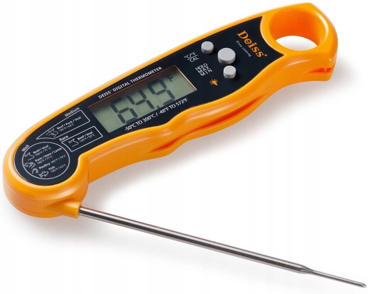 Deiss PRO Termometr kuchenny cyfrowy do mięsa