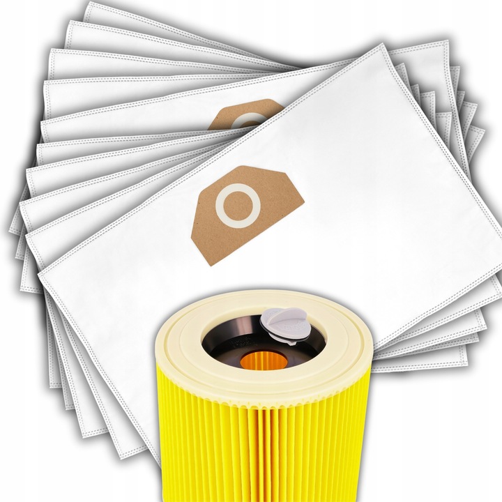 WORKI DO ODKURZACZA KARCHER WD3 10x WOREK WD 3 WD WD 6 SE 4001 Plus