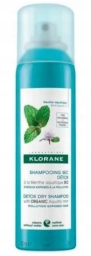 KLORANE Szampon suchy mięta nawodna150 ml