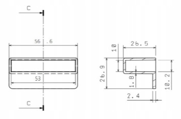 Stelaż łóżka z 23 listew sprężynujących FLEX 200x90