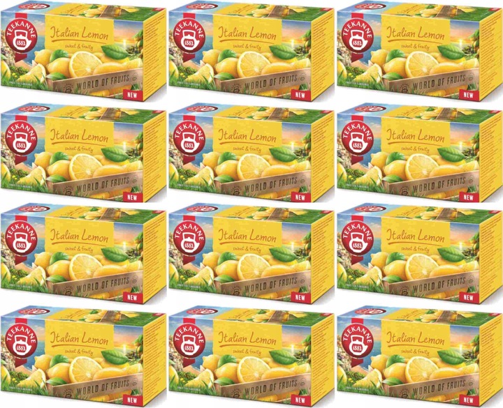 (x12) TEEKANNE 20tb Italian Lemon
