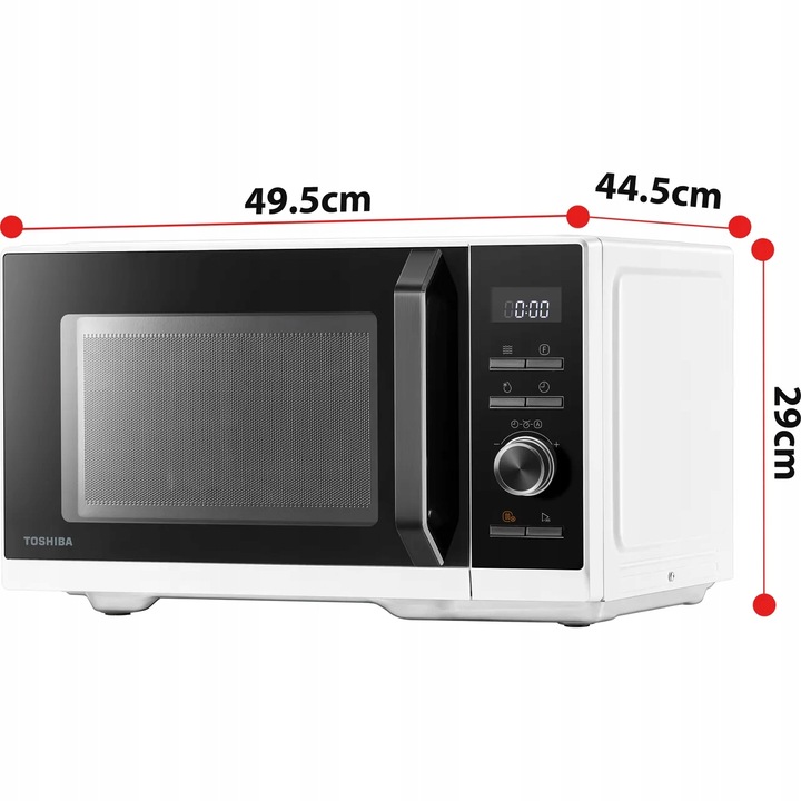 6w1 Toshiba kuchenka mikrofalowa z grillem 26l Konwekcja, Gorące