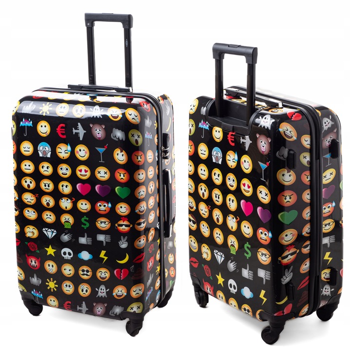 ŚREDNIA WALIZKA PODRÓŻNA TORBA NA KÓŁKACH TURYSTYCZNA XL ABS