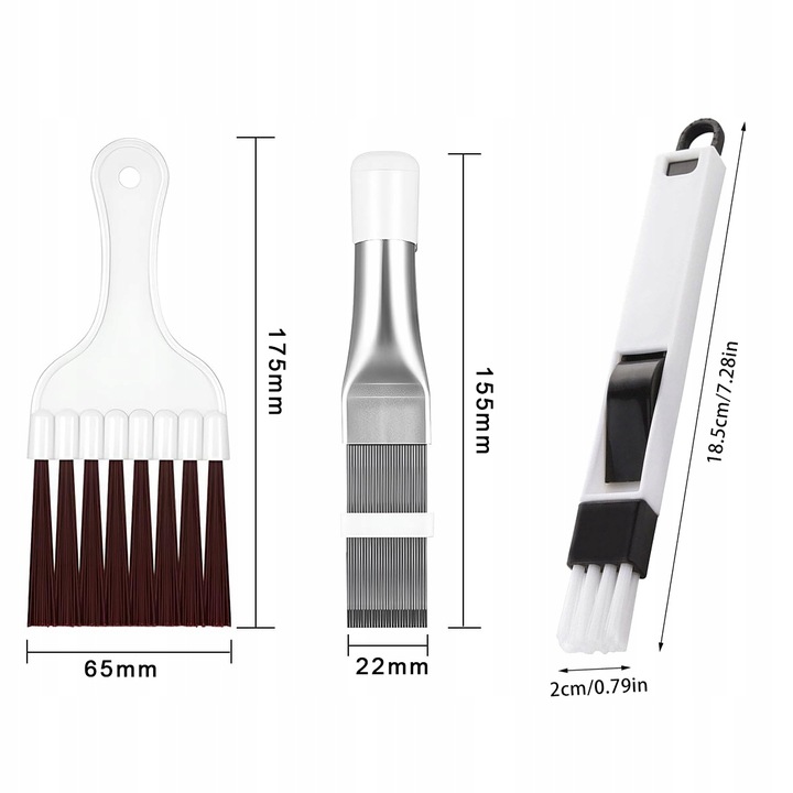 Szczotka do czyszczenia suszarki pralki klimatyzacji, grzebień,