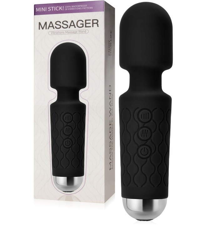WIBRATOR MIEJSC INTYMNYCH MASAŻER DO ORGAZMÓW MAGIC WAND - 140 FUNKCJI