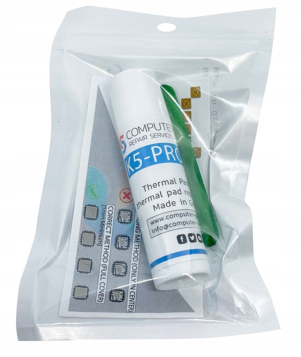 K5 PRO Viscous Therma Paste w płynie Podkładka termiczna 10g