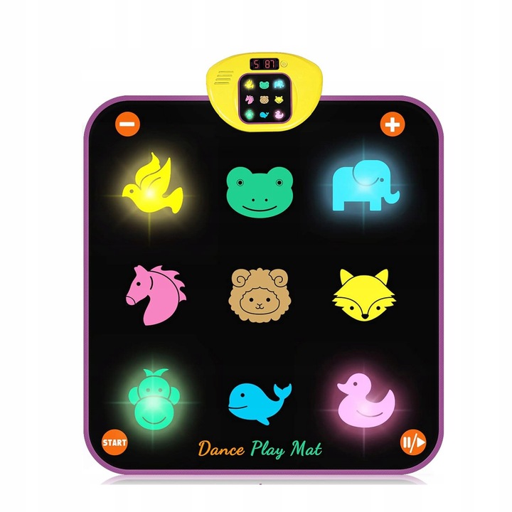 MATA DO TAŃCA DLA DZIECI Z BLUETOOTH 5 TRYBÓW GRY MUZYCZNA MATA TANECZNA