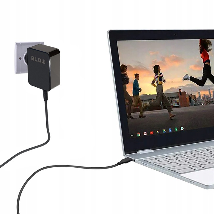 ZASILACZ ŁADOWARKA SIECIOWA DO LAPTOPA USB-C 3,25A 65W POWER DELIVERY 5-20V