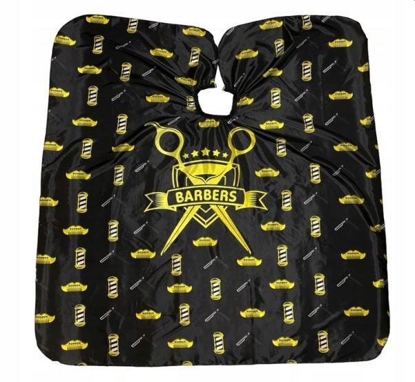 Peleryna Fryzjerska Fartuch do Strzyżenia 140x160 BARBER BARBERSKA