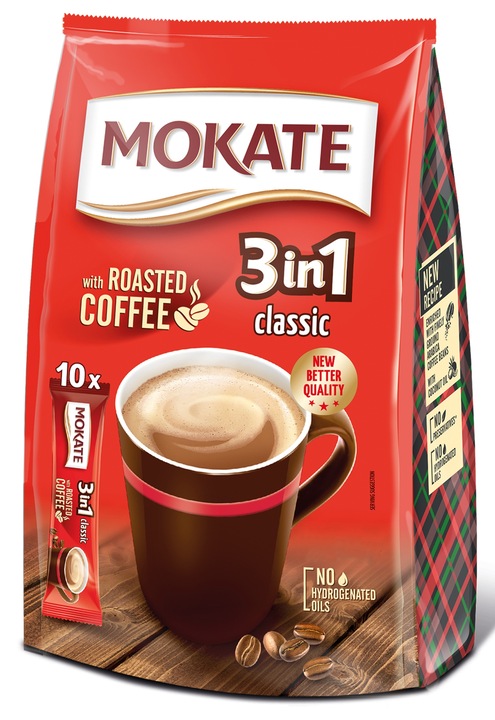 Napój Kawowy 3w1 Classic Mokate Mix Kawowy Instant 10 saszetek
