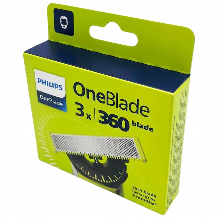 OSTRZA PHILIPS QP430/50 ONEBLADE 360 3 SZTUKI