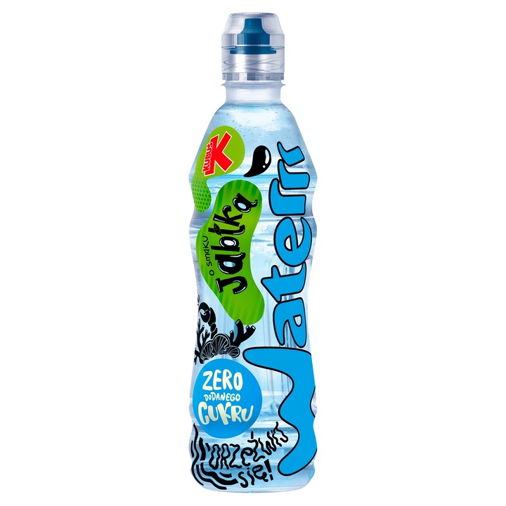 Kubuś Water Napój o smaku jabłka 500 ml x 12 sztuk