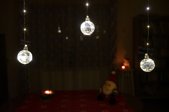 KULKI 200 MICRO LED BOMBKI LAMPKI CHOINKOWE SOPLE
