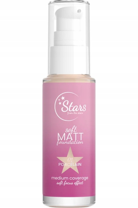 Stars from the stars SOFT MATT FOUNDATION podkład matujący fluid #01