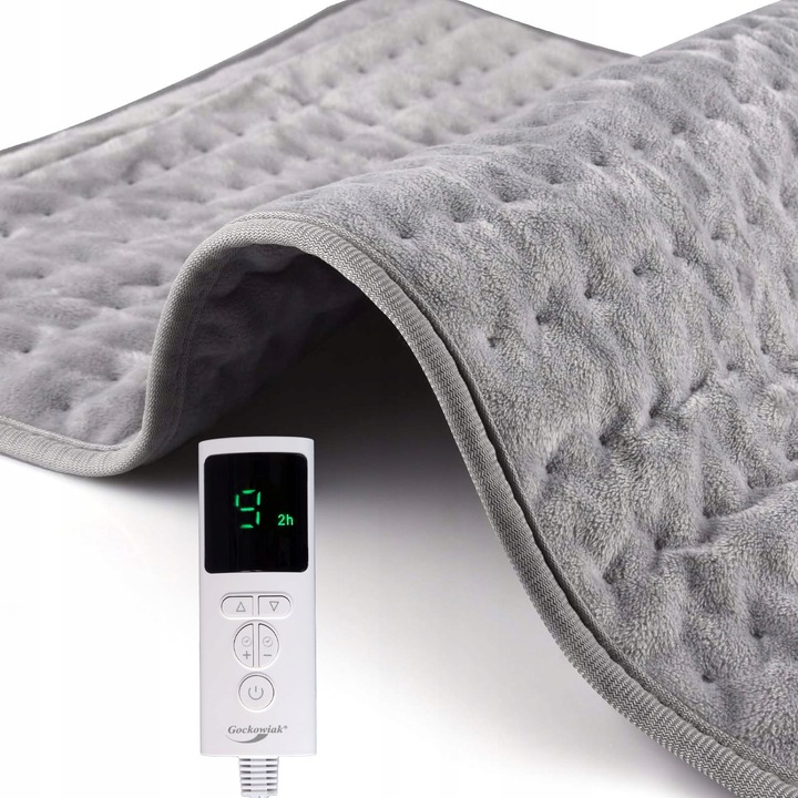 PODUSZKA ELEKTRYCZNA MATA GRZEWCZA ROZGRZEWAJĄCA TERMOFOR NA PLECY 100W