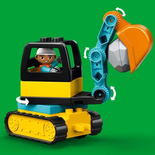 LEGO DUPLO Ciężarówka i koparka gąsienicowa 10931