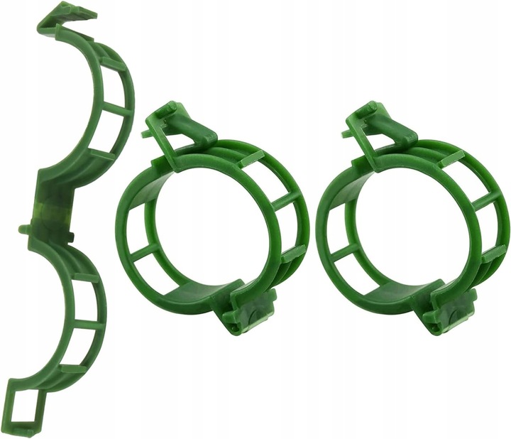 ZAPINKI KLIPSY UCHWYT SPINACZ DO ŁODYG POMIDORÓW FASOLI PĘDÓW 100