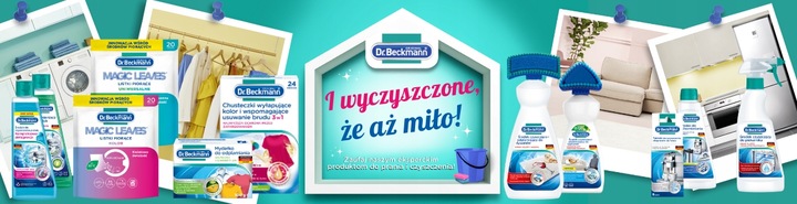 Dr. Beckmann Środek Czyszczący do Pralki 2x250ml