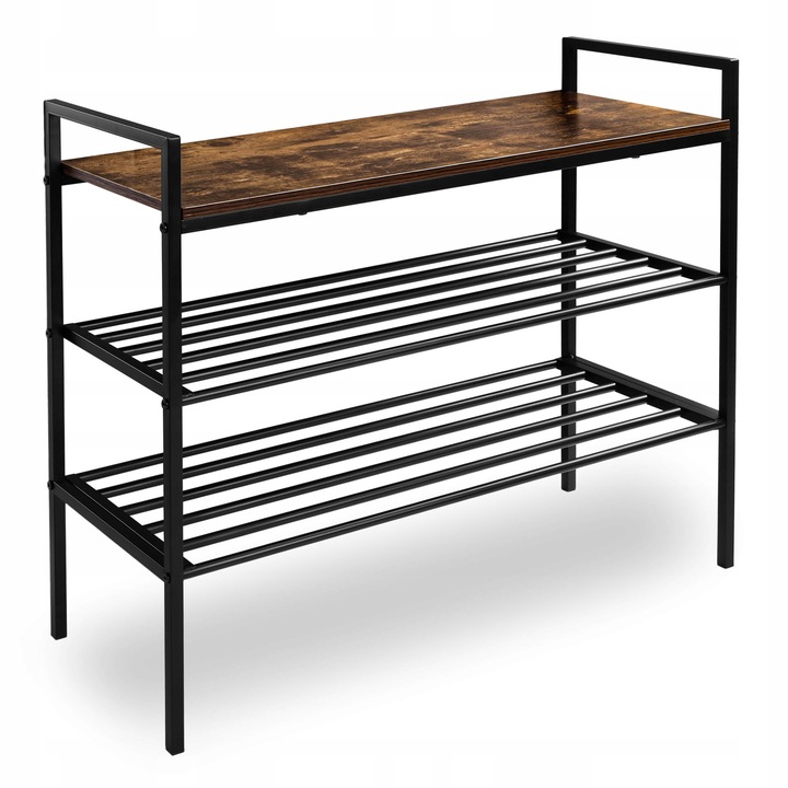 ORGANIZER STOJAK NA BUTY SZAFKA PÓŁKA REGAŁ RUSTYKALNY DO PRZEDPOKOJU