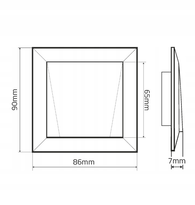 ODKURZACZ CENTRALNY GNIAZDO WYRZUTOWE AF NOVA