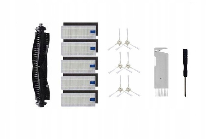 Akcesoria Filtry Szczotki do Tefal X-Plorer Serie 75 S75 RG7687 RG7675