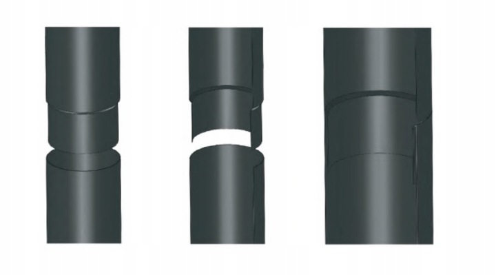 ROZETA SZEROKA FI 130 MASKUJĄCA ŚCIENNA DO PIECA KOZY CZARNA