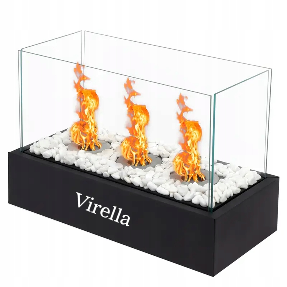 Virella Biokominek Wolnostojący Bezdymny Do Domu Ogrodowy Taras Bio Kominek