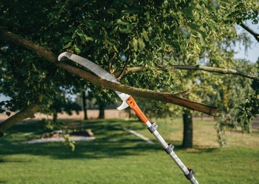 Piła z hakiem teleskopowym do cięcia gałęzi i drewna 5,5m KT-V1501-550