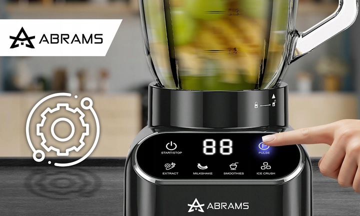 Blender Kielichowy 1500W Szklany 1,5l Bidon 600Ml Ostrza Tytanowe