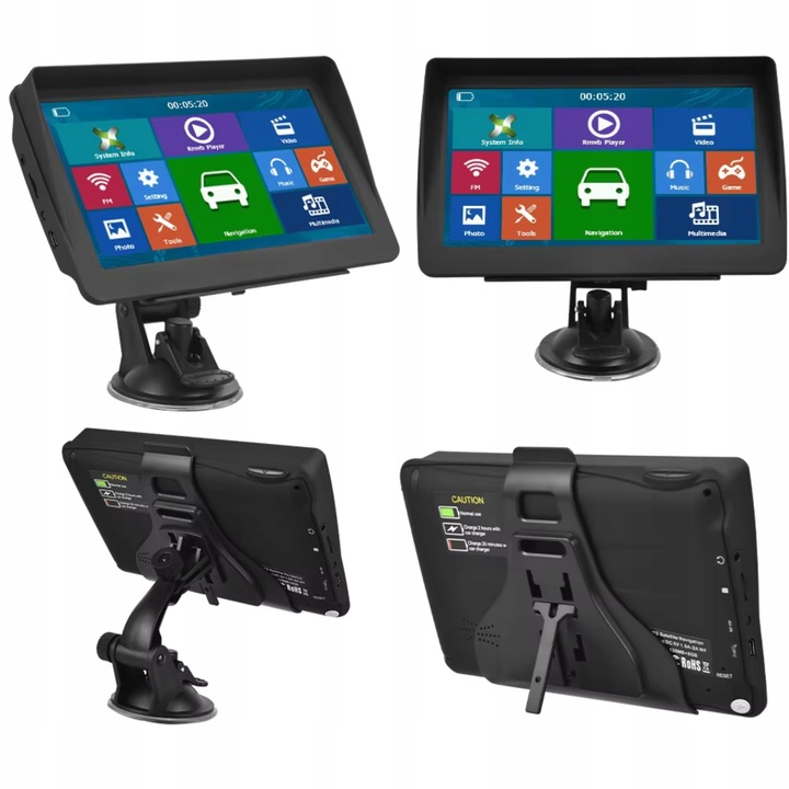 Nawigacja samochodowa dla ciężarówek GPS 7 iGO Primo TIR BUS Autobus