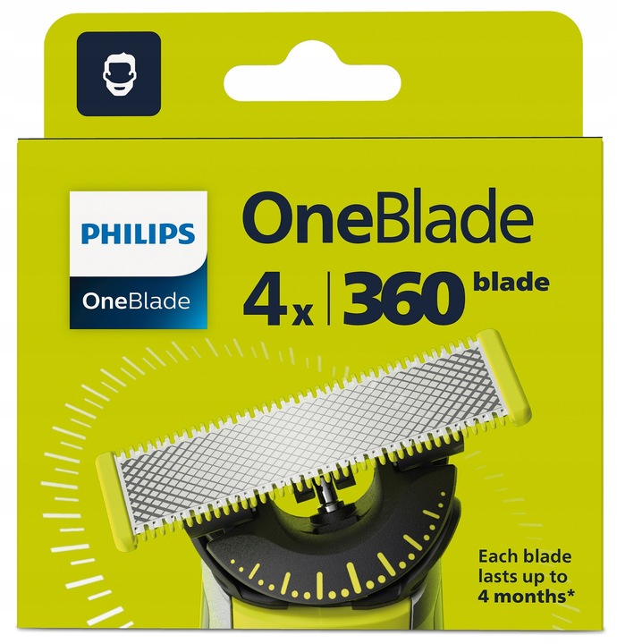 Ostrza golarki PHILIPS OneBlade 360 QP440/50