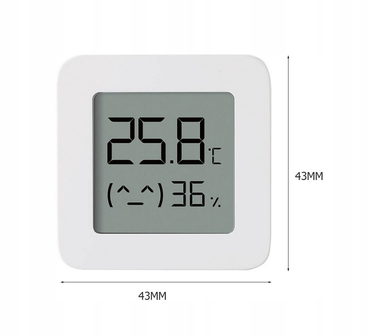 Czujnik Temperatury Wilgotności Higrometr Bluetooth Xiaomi Mi Monitor