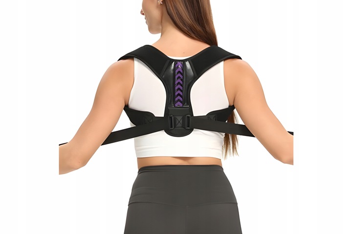 PAJĄCZEK NA PROSTE PLECY KOREKTOR WAD POSTAWY PROFESJONALNY GEARZ ROZMIAR M