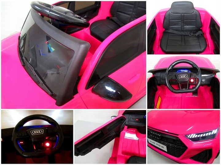 AUDI RS6 GT p Auto na akumulator EVA SKÓRA Pilot Akumulator litowo-jonowy