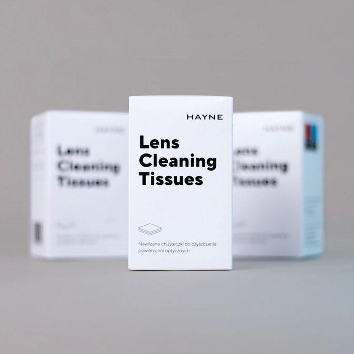 CHUSTECZKI DO OKULARÓW EKRANÓW NAWILŻANE HAYNE 4x 30 SZTUK PROFESJONALNE