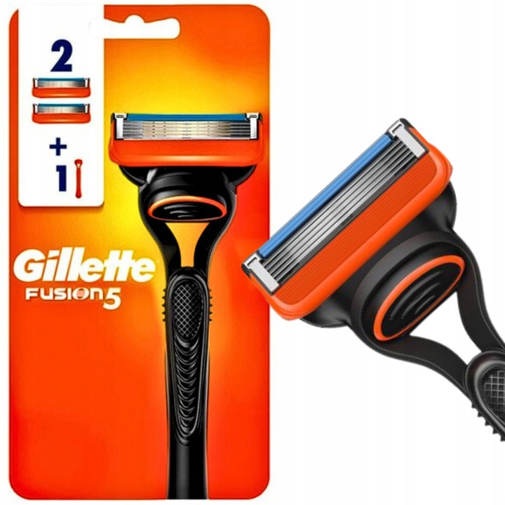 Zestaw Gillette Fusion 5 ostrza plus maszynka Gillette Fusion5 zestaw