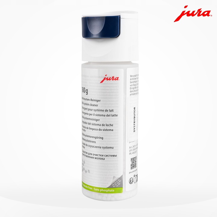 TABLETKI PREPARAT ŚRODEK CZYSZCZENIA SYSTEMU MLECZNEGO JURA 180G