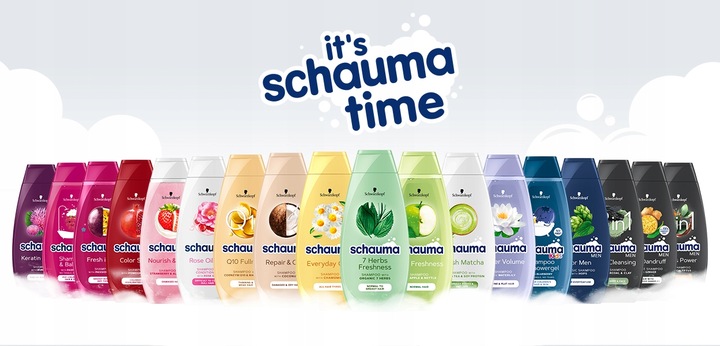 Schauma Men Szampon do Włosów 400ml x 3