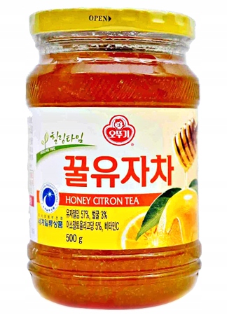 Herbata z cytryną yuzu miodem 500g - Ottogi