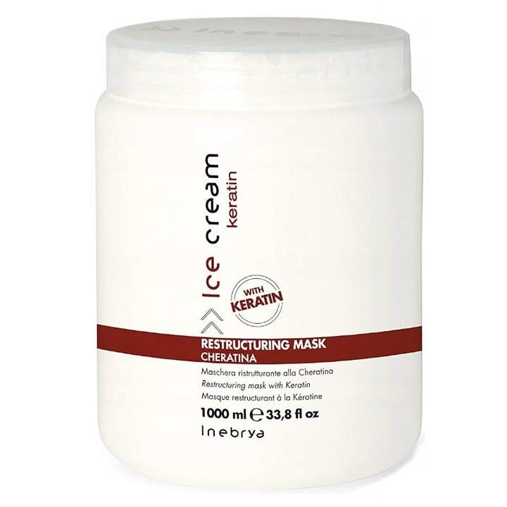 INEBRYA KERATIN MASKA REGENERUJĄCA Z KERATYNĄ 1000