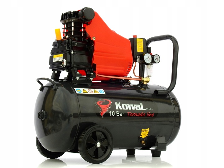 PROFESJONALNY 10Bar KOMPRESOR 50L olejowy tłokowy sprężarka pompa